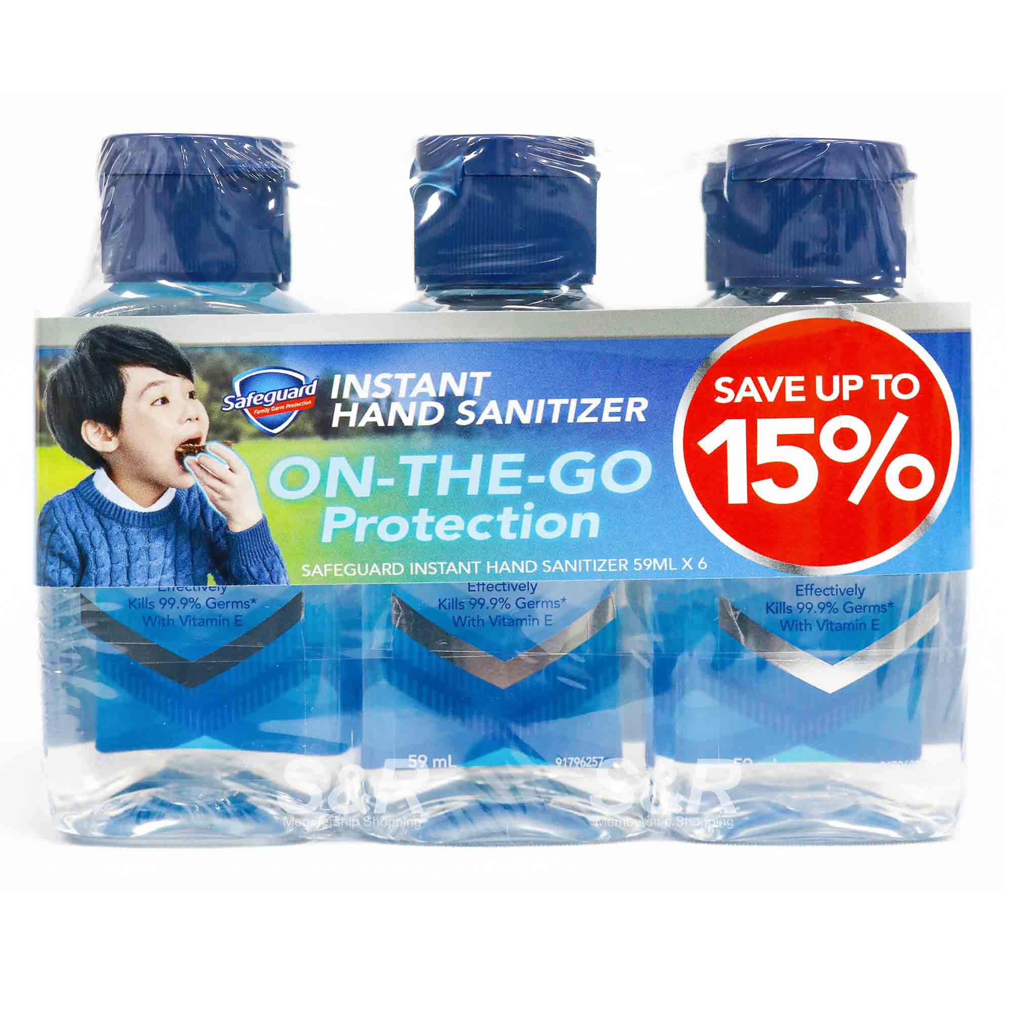 Safeguard Instant Hand Sanitizer 6 bottles Safeguard Instant Hand Sanitizer 6 bottles